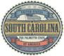 Vintage South Carolina Sticker