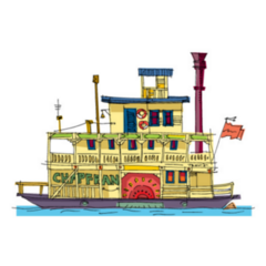 Vintage Steamer - Mississippi Sticker