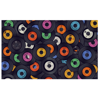 Vinyl Records Music Sticker