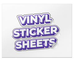 Vinyl Sticker Sheets Thumbnail - New