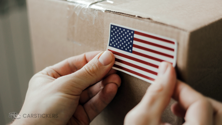 Vinyl Stickers Application