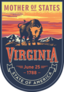 Virginia Banner Sticker