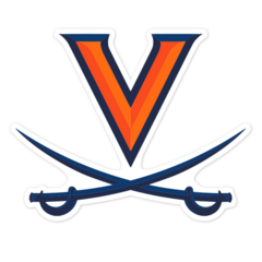 Virginia Cavaliers NCAA Logo Sticker