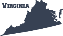 Virginia State Sticker
