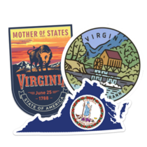 Virginia Stickers