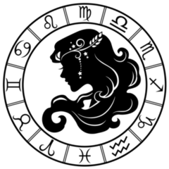 Virgo And The 12 Zodiac Signs Sticker