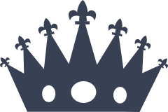 Virtuous Crown Sticker