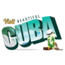 Visit Beautiful Cuba Sticker