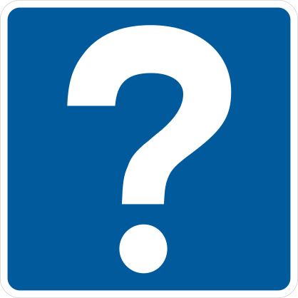 Visitor Questions Sticker