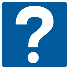 Visitor Questions Sticker