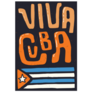 Viva Cuba Flag Sticker