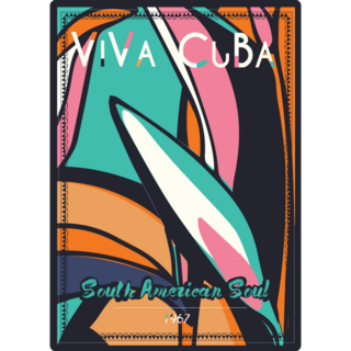 Viva Cuba Poster Sticker