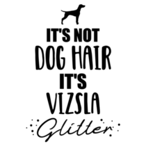 Vizsla Glitter Sticker