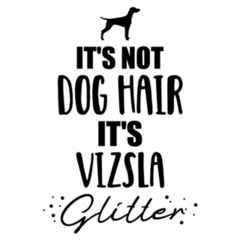 Vizsla Glitter Sticker