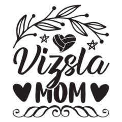 Vizsla Mom Love Sticker