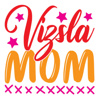 Vizsla Mom XOXO Sticker
