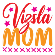 Vizsla Mom XOXO Sticker