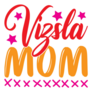 Vizsla Mom XOXO Sticker