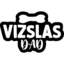 Vizslas Dad Sticker