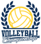 Volleyball Championship Logo Sticker