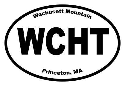 Wachusett Mountain Oval Sticker