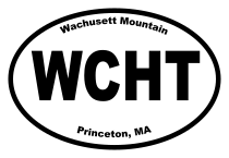 Wachusett Mountain Oval Sticker