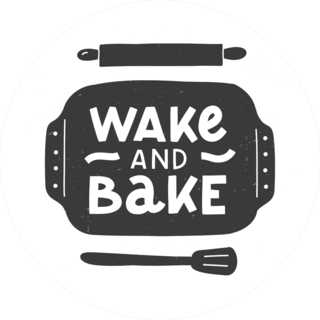 Wake and Bake Kitchen Sticker