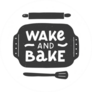 Wake and Bake Kitchen Sticker