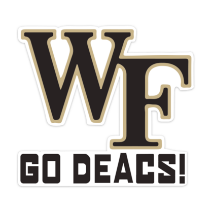 Wake Forest Demon Deacons NCAA Logo Sticker