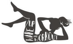 Wake Up And Workout Inspirational Sticker