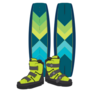 Wakeboarding Gear Sticker