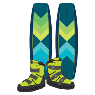 Wakeboarding Gear Sticker