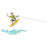 Wakeboarding Illustration Sticker