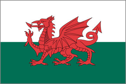 Wales Flag Sticker