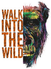 Walk Into The Wild Gorilla Sticker