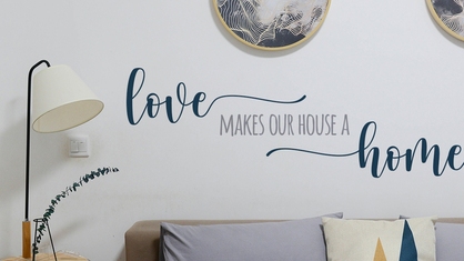Wall Graphic Quote