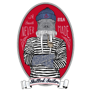 Walrus Skilled Sailor Sticker
