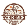 Wandering Cowboy Illustration Sticker