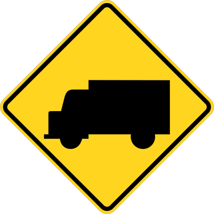 Warning Ambulance Trucks Sticker
