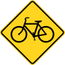 Warning Bicycles Sticker