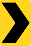 Warning Turning Right Sticker