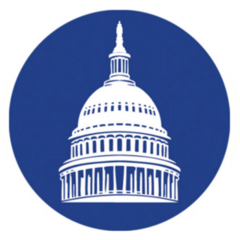Washington DC Circle Sticker