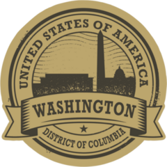 Washington DC Seal Sticker