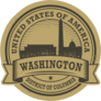 Washington DC Seal Sticker