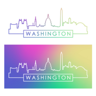 Washington DC Car Stickers and Decals