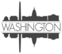 Washington DC Skyline Sticker