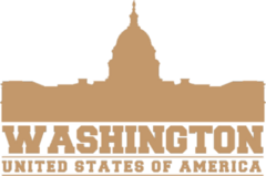 Washington DC US Capital Sticker