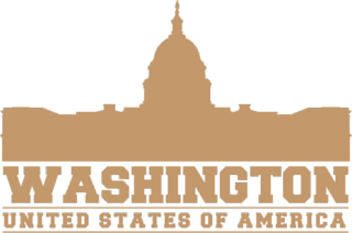 Washington DC US Capital Sticker