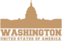 Washington DC US Capital Sticker