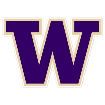 Washington Huskies NCAA Logo Sticker